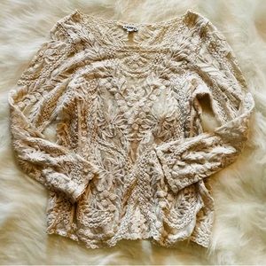 Express lace shirt